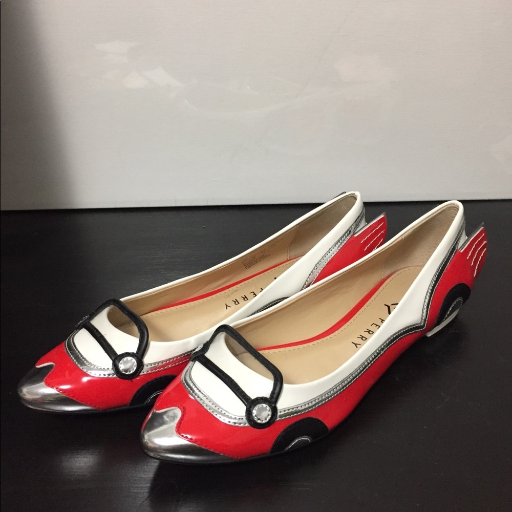 Katy Perry race car flats